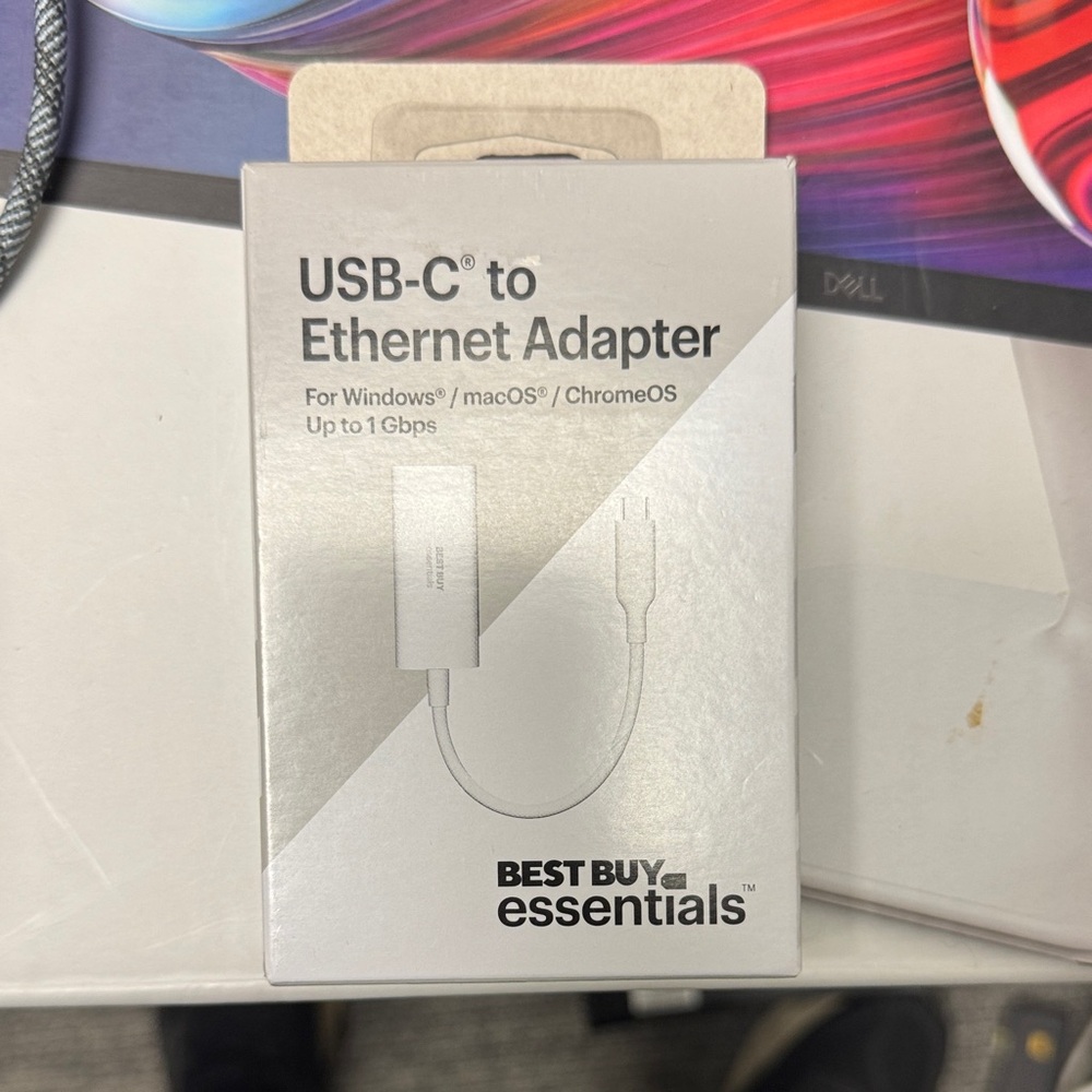 USB-C to Ethernet Adapter - White